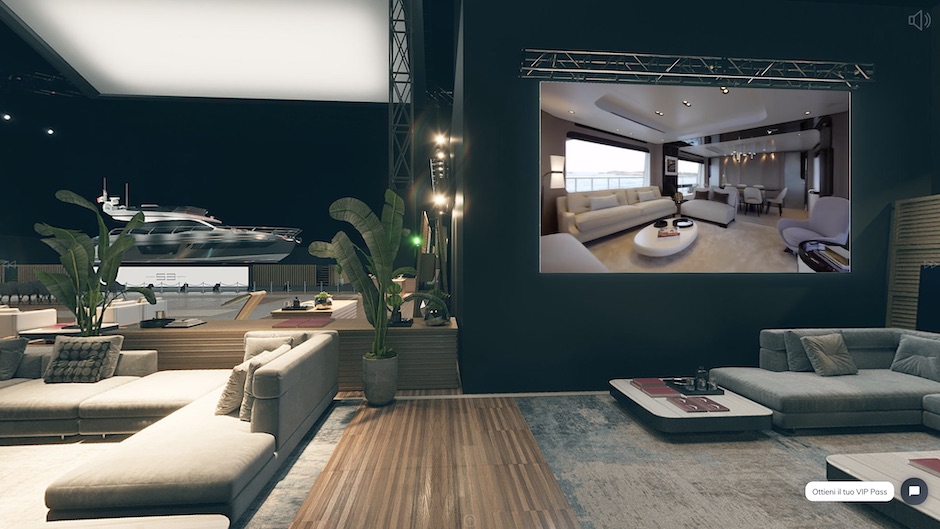 Nasce la A-Room di Azimut Yachts, uno show virtuale al limite del reale