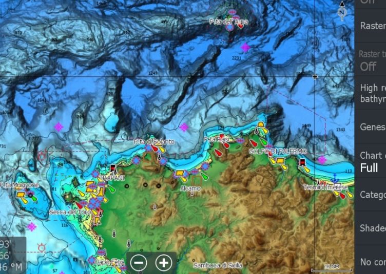 C-Map Discover & Reveal mappe Lowrance cartografia chartplotter