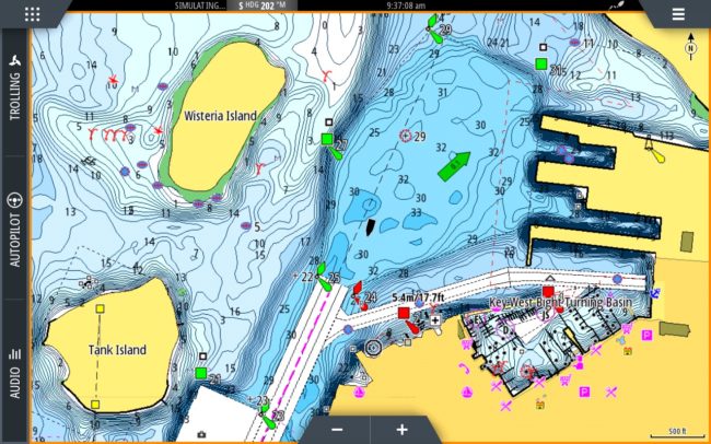 C-Map Discover & Reveal mappe Lowrane cartografia chartplotter