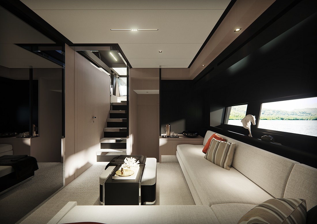 Riva 76' Perseo Super_owner cabin