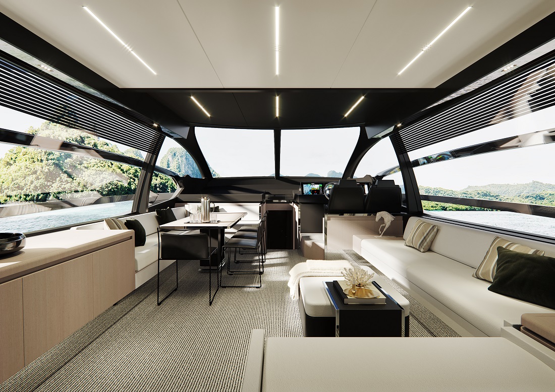 Riva 76' Perseo Super_owner cabin