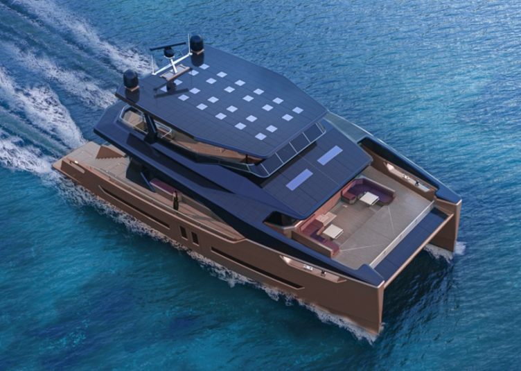 catamarano elettrico