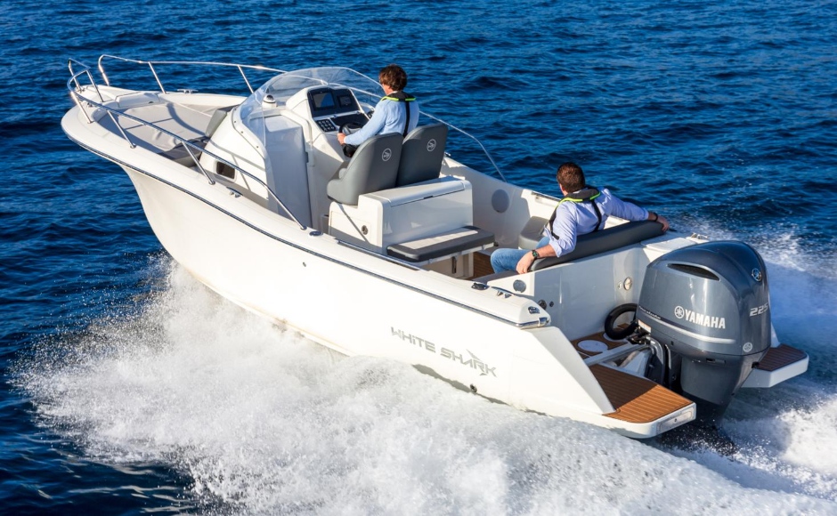 Gli open White Shark in package Yamaha con un'esclusiva per l'Europa di 5 anni