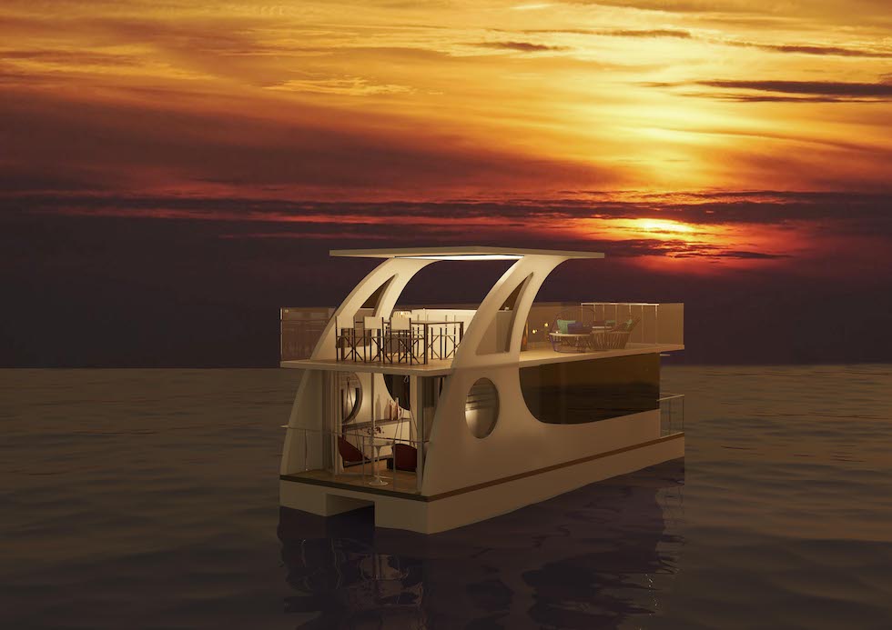 Dellapasqua Houseboat, quando si dice veramente "una villa galleggiante"