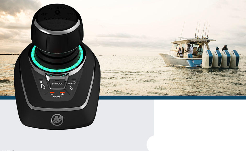 Mercury Joystick Piloting for Outboards con elica di prua, il controllo preciso dei fuoribordo