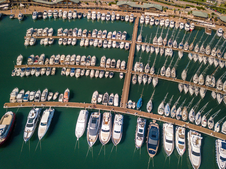 Marina di Varazze - Vista dall'alto.