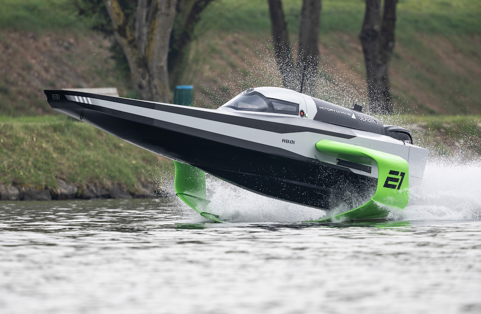 RaceBird, la barca monotipo del Campionato Mondiale di barche elettriche E1-Uim.