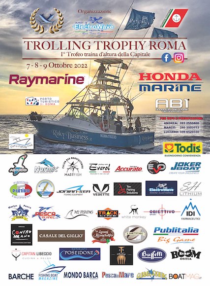 Trolling Trophy Roma 2022 - Locandina.