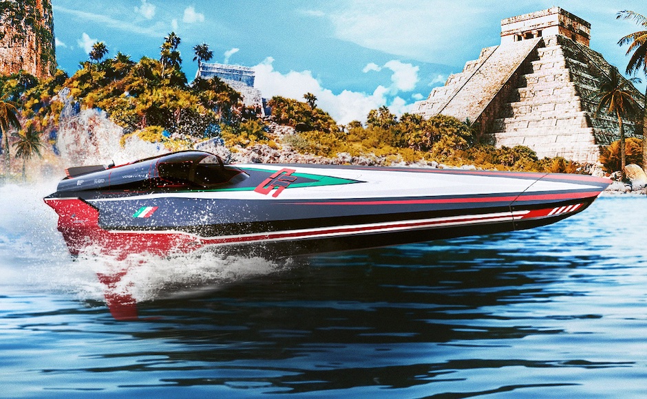 Sergio Perez al comando di Team Messico nel mondiale di barche elettriche