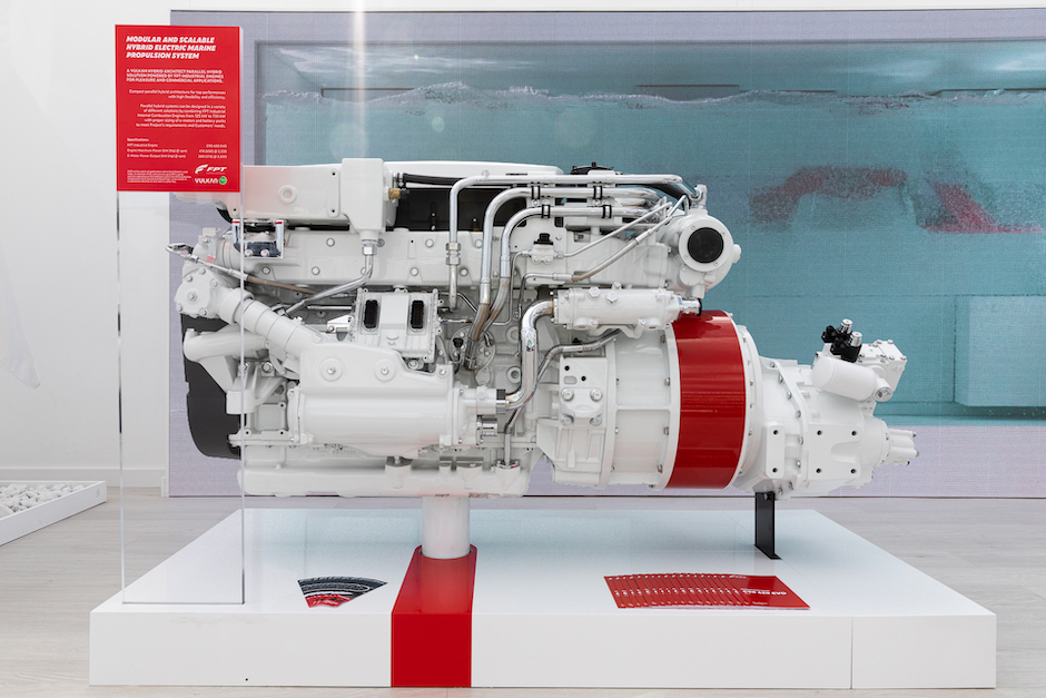 Sistema di propulsione ibrida di FPT adattabile ai motori da 100 a 1000 cv.