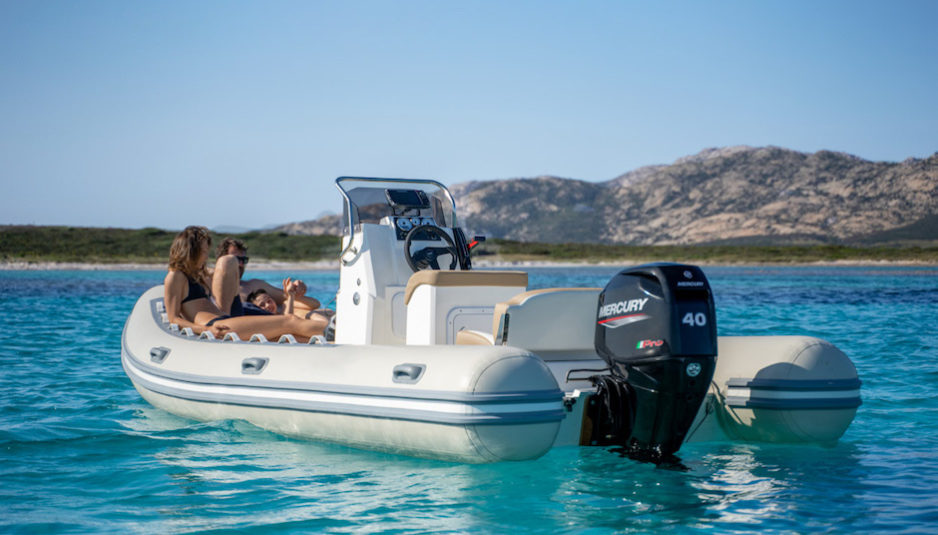 Gommone con Mercury 40 cv
