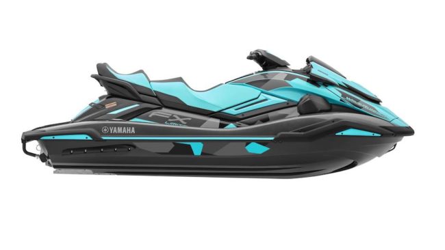 Moto d'acqua WaveRunner 2023 di Yamaha: render modello FX Cruiser SVHO.