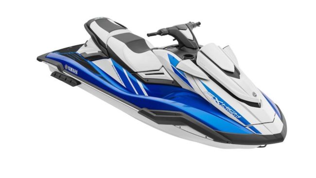 Moto d'acqua WaveRunner 2023 di Yamaha: render modello FX HO.
