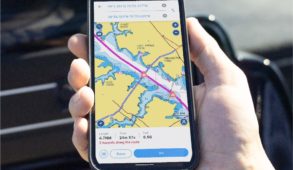 Garmin Auto Guidance+ per app Boating di Navionics.