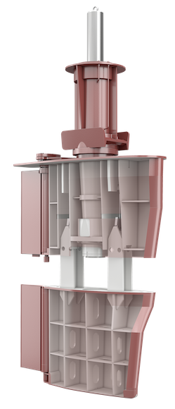 Timoneria diretta DTS Direct Trunk Support System