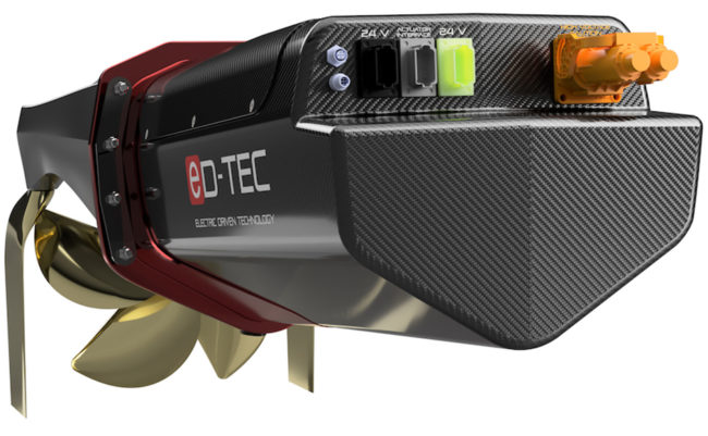 eD-QDrive, il propulsore 100% elettrico plug&play di eD-Tec.