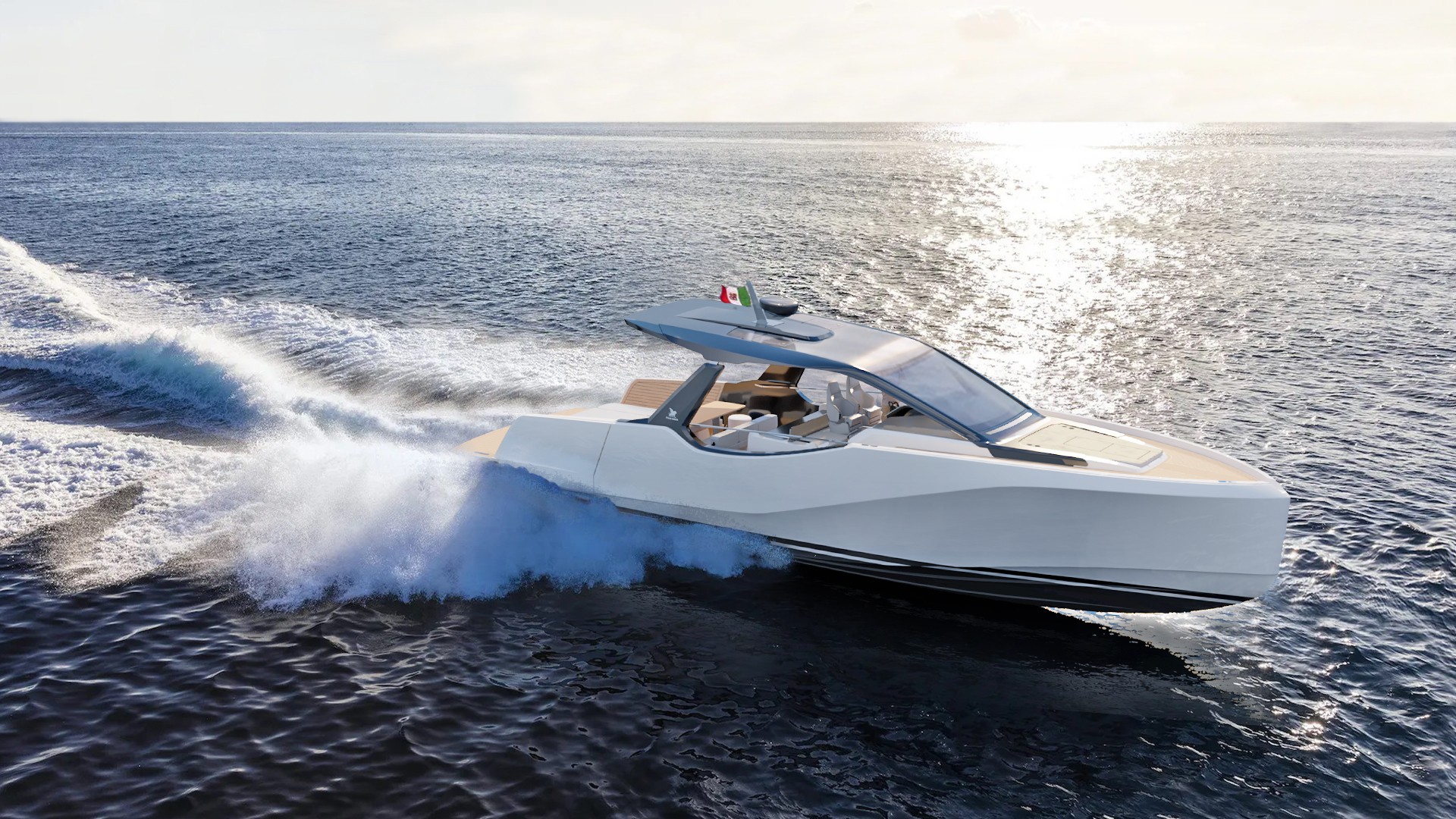 Stile e grinta per la prima barca a motore di Italia Yachts: il 14 metri IY 43 Veloce