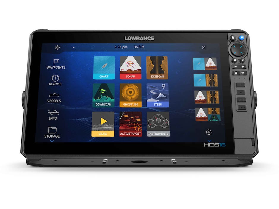 Il Chartplotter/Fishfinder HDS Pro fa parte del pacchetto Ultimate Fishing System di Lowrance.