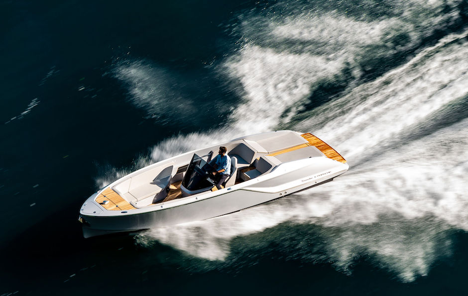 Frauscher x Porsche 850 Fanton Air.