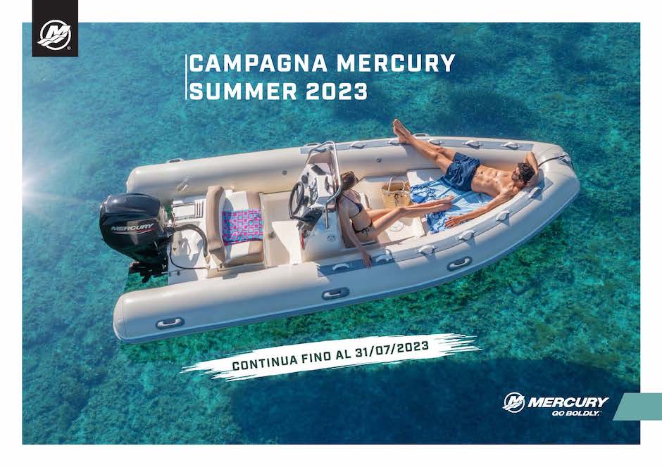 Prosegue fino al 31 luglio la campagna Mercury Summer 2023