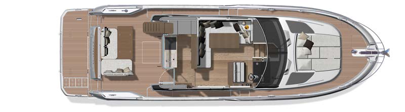 Prestige F4 - Layout ponte principale.