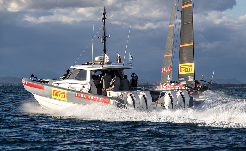 Mercury Marine ancora partner di Luna Rossa Prada Pirelli alla 37a Coppa America