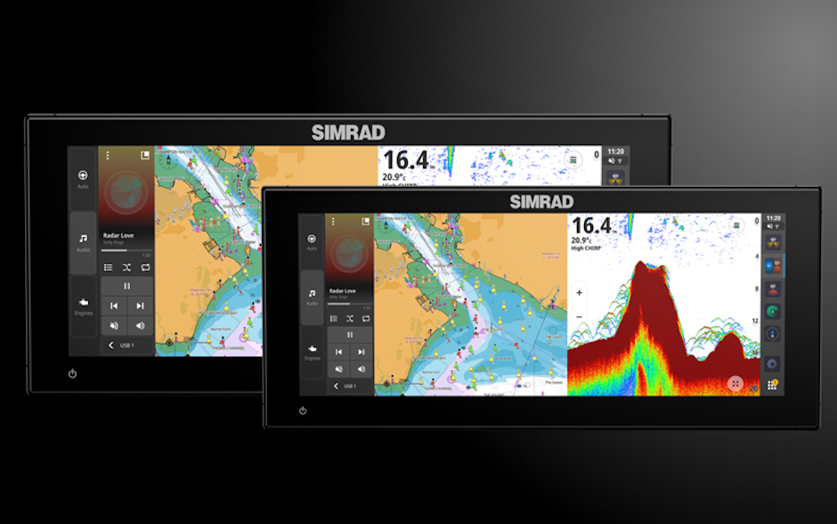 Simrad NSX Ultrawide 12 e 15 pollici.