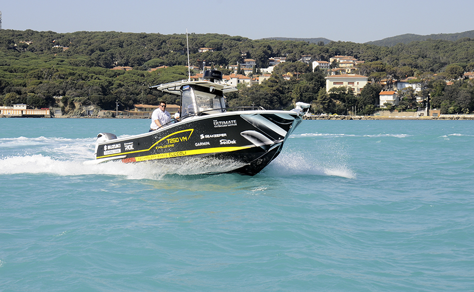 Tuccoli T250 VM Evoluzione in navigazione.