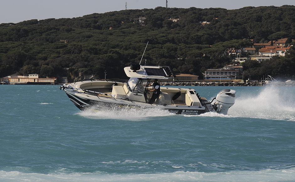 Tuccoli T250 VM Evoluzione in navigazione.