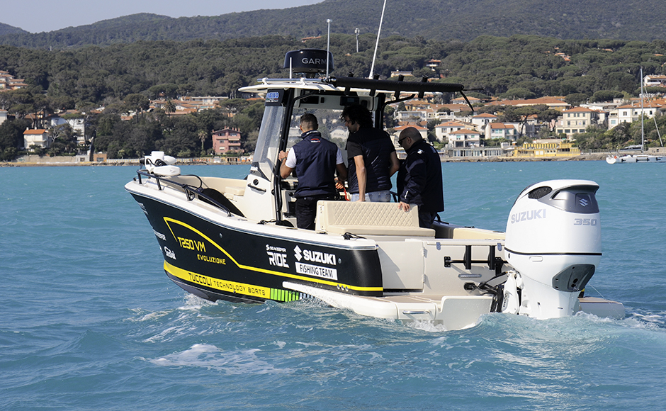 Tuccoli T250 VM Evoluzione in navigazione.