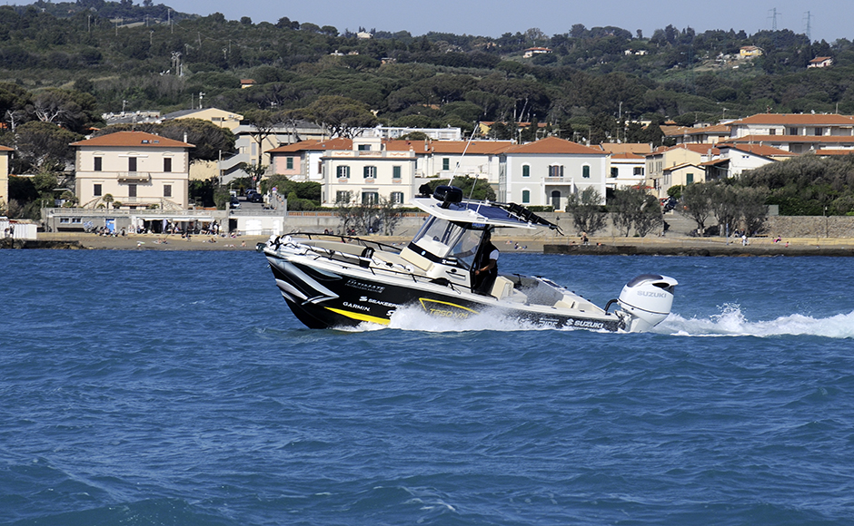 Tuccoli T250 VM Evoluzione in navigazione.