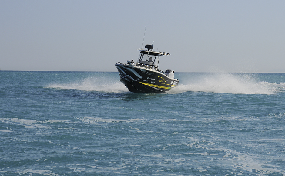 Tuccoli T250 VM Evoluzione in navigazione.