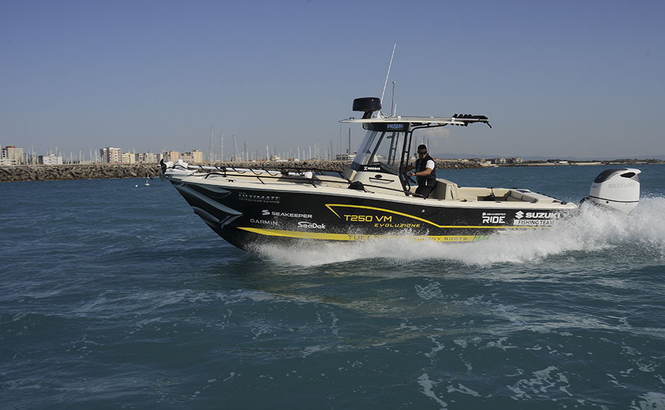 Tuccoli T250 VM Evoluzione in navigazione.