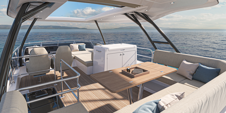 Flying bridge