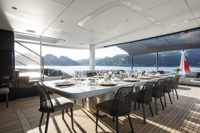 Sala da pranzo esterna