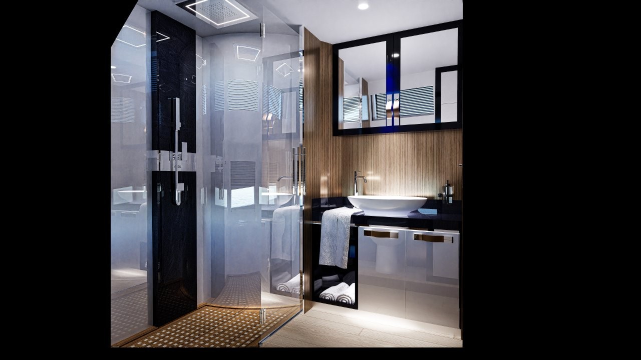Bagno della cabina armatoriale.