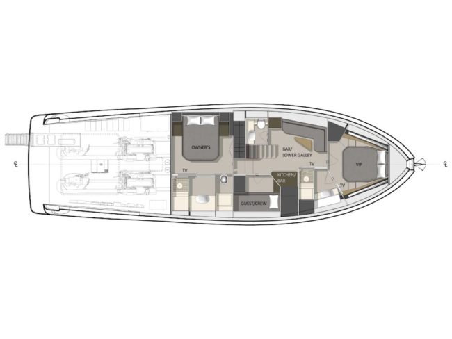 Layout sottocoperta.