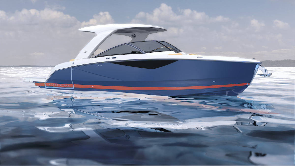 Four Winns H33, un nuovo bowrider di 10 metri che sa sfoggiare stile e spazi oltre le aspettative