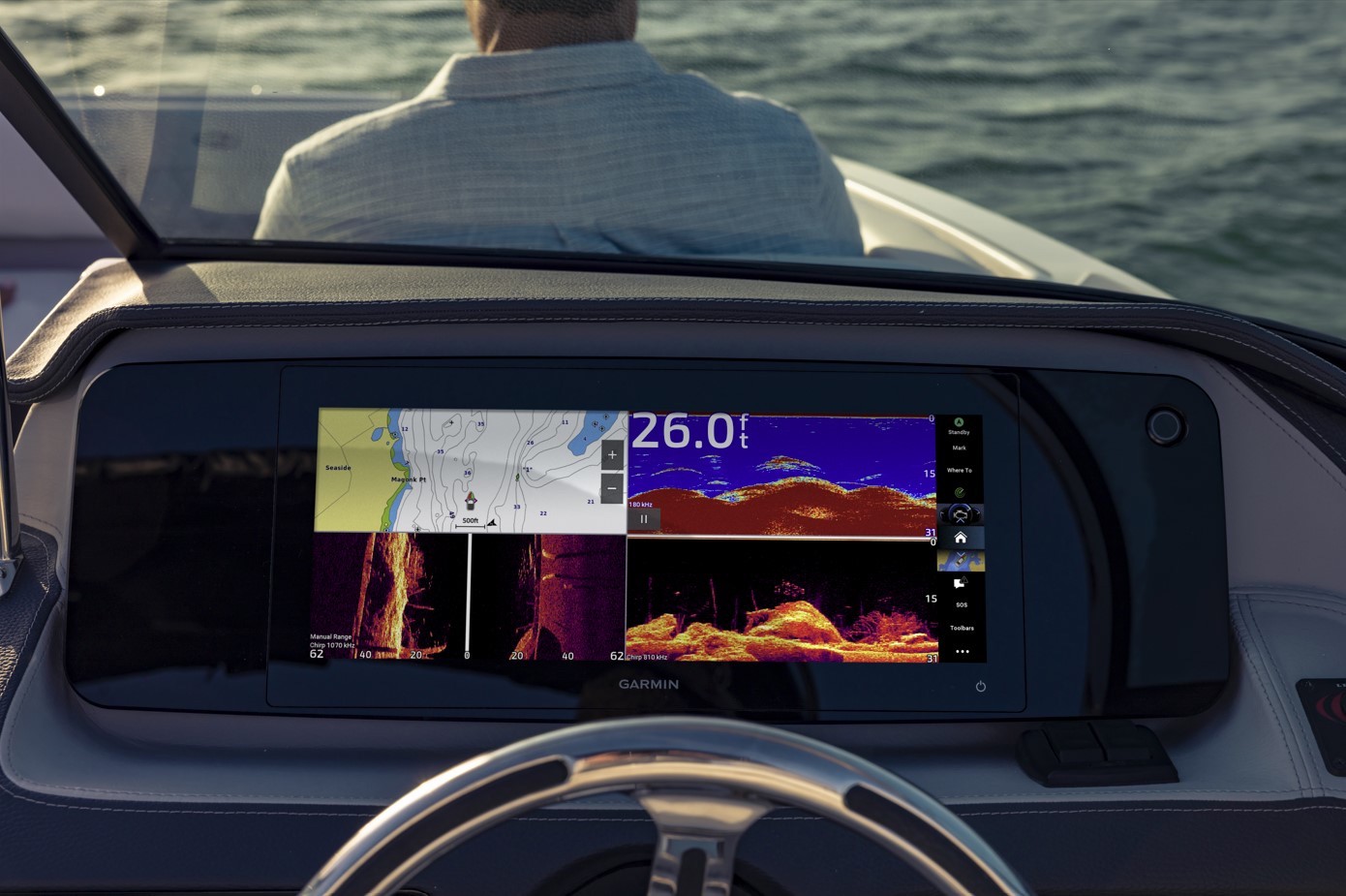 Quasi due volte più largo, ecco il nuovo chartplotter Garmin GpsMap 1523xsv Ultrawide