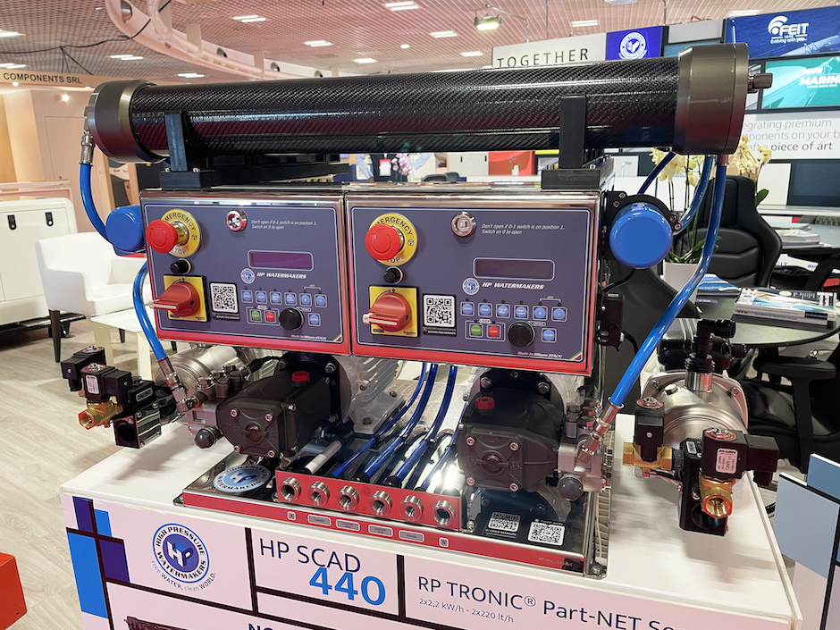 HP Sca Double, il dissalatore più compatto di HP Watermakers