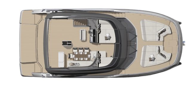 Layout flying bridge.