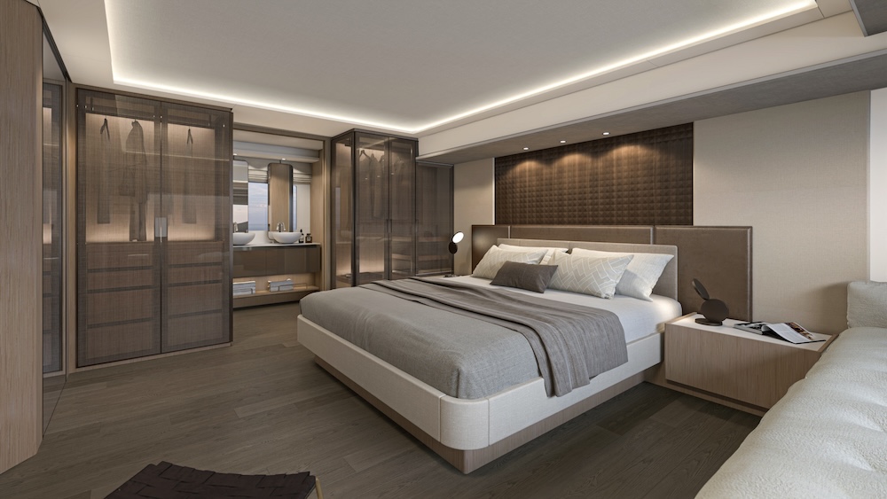 Cabina armatoriale Prestige M7.