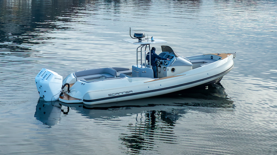 Envy 950 Tender, il nuovo versatile gommone di Scanner Marine