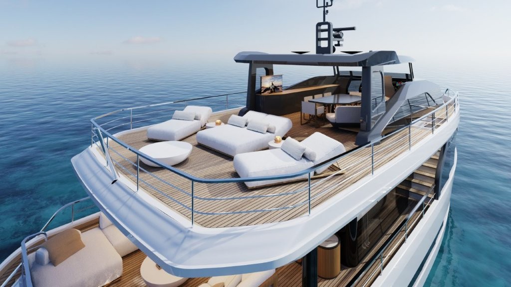 Upper deck.