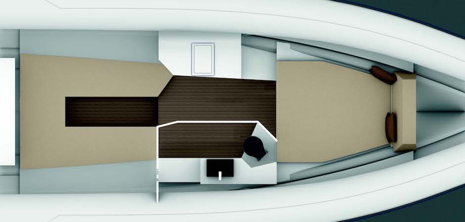 Layout sottocoperta.