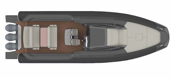 Layout Comfort Cruise del Breva 1300.