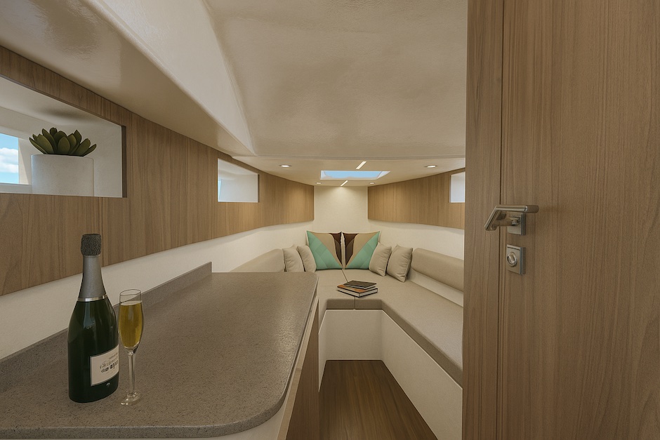 Cabina del Solemar SE30.