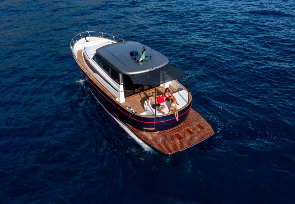 Prova dell'Apreamare Gozzo 48 Cabin.