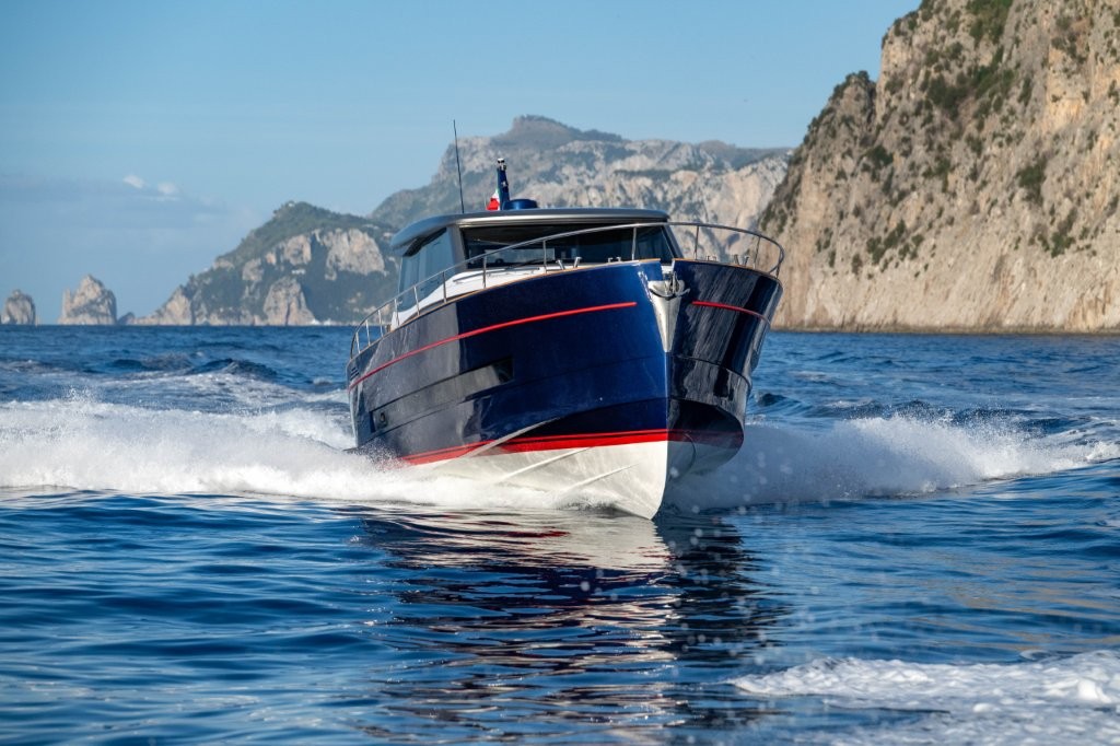 Prova dell'Apreamare Gozzo 48 Cabin.