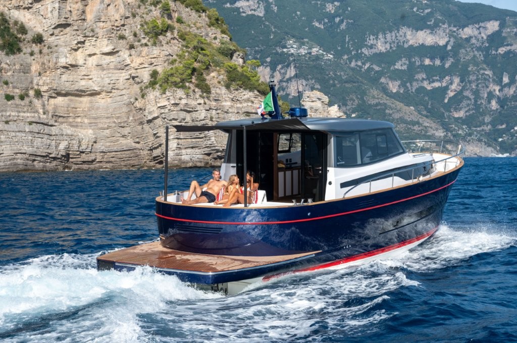Prova dell'Apreamare Gozzo 48 Cabin.